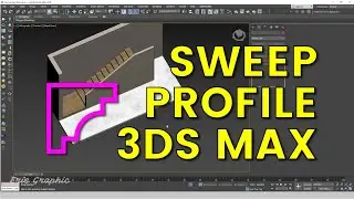 Sweep Profile 3ds Max - Cornice Bolding