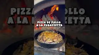 PIZZA DE POLLO 🍗 🍕 #chicken #pizza