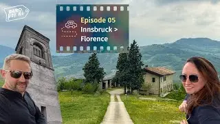 Ep. 05: The Alps and Tuscany!! Across Europe by car. 5.000 kms in 30 days!