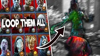 Looping EVERY KILLER in Dead by Daylight, A to Z (up to Patch 6.6)