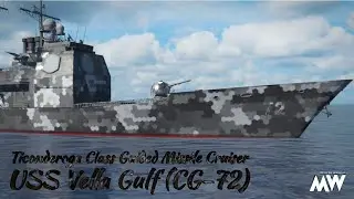 Modern Warships - USS Vella Gulf (CG-72) Gameplay [1.28 million damage]