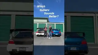 Which Subaru sounds better? Mine or @_AlexanderVargas 🤔