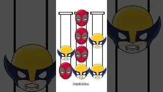 Deadpool & wolverine Puzzle game 😱😱😱