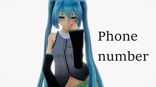 ||mmd r18|| Phone number |Miku Hatsune|