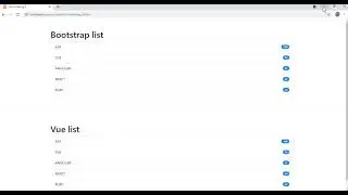 Laravel with Vue.js Part 4 List Rendering