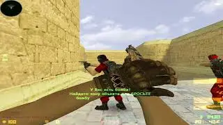 ИГРА В CS 1.6 НА КАРТЕ DE_DUST 2