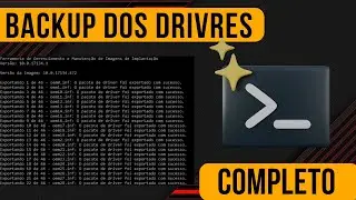 Como fazer backup dos drivers do pc pelo CMD
