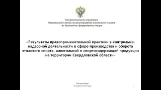 Публичное мероприятие в режиме видеоконференции для организаций Свердловской области