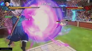 Dragonball xenoverse 2 he was so scared of the dual ult he quit 😱 😱😱😱
