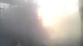 Убираем снег горячей водой