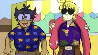 Basically Dave and Jeremy’s relationship || FNAF: BlueyCapsules