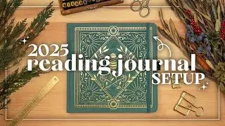 New 2025 Reading Journal Setup ✨