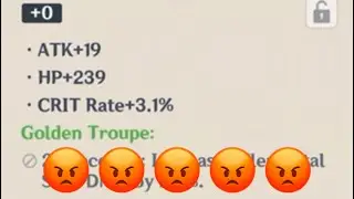 The Genshin Impact Artifact Farming Experience…