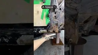 Сгнили пороги на Мерседес GL. Кузовной ремонт