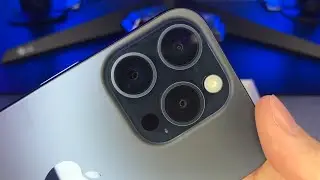 IPhone 15 Pro Blue Titanium ASMR Unboxing Setup & Review