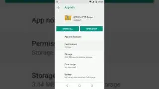 Display WiFi SSID in WiFi FTP Server app in Android 8.1 and higher