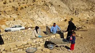 Nomadic lifestyle of Iran🌄 | Dorsa Returns from the Hospital and Continues Life in the Mountains 🏕️🐑