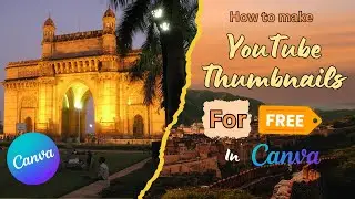 How to make #YouTube #Thumbnail for #Free with #Canva