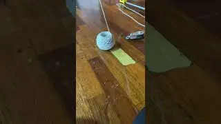 [ASMR] Unwinding a spool of string using a winch