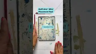 🛒 www.gelliarts.com #gelprinting #shorts #gelliprints #artist #artinspo @bluelavaart