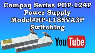 Compaq Series PDP-124P Power Supply Model