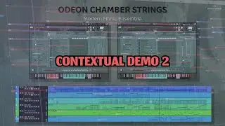 Odeon Chamber Strings - Contextual Demo 2 - Modern Filmic Ensemble for Kontakt