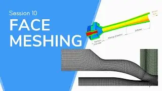 ANSYS Meshing Course: Session 10🛠️ Face Meshing Technique | Perfect Structured Mesh Tips