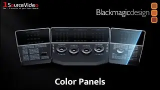 Blackmagic Design's Color Panels: True Color Control!