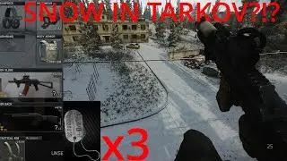 Tarkov Snow Event | Triple kill while playing in the snow | Escape From Tarkov