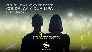 Opel Ecuador te lleva a los conciertos de Coldplay y Dua Lipa en Colombia