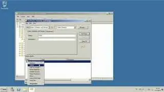 How to delete a user in AD in Windows server 2008r2