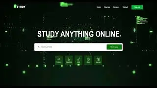 Modern Website Header Design With Video Background Just Using Only HTML&CSS