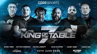 King of the Table Live press conference and Face Offs!