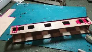 Part 2 of The scratch Built Duchess of Hamilton Passenger cars