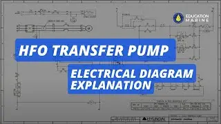 HFO Transfer Pump electrical diagram explanation