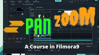 How to apply pan and zoom command to part of video in Filmora