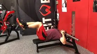 Développé couché barre