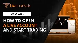 How to open a live trading account on the MT4 & MT5 trading platforms with TIOmarkets