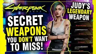 Cyberpunk 2077 - Free Secret Legendary Weapons You Don't Want To Miss! (Cyberpunk 2077 Best Weapons)