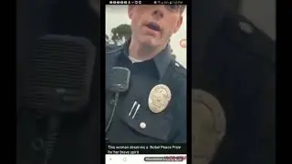 This woman is brave...