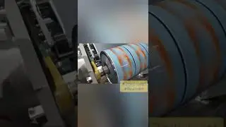 #two #axis #turret #rewind #winder #packagingmachine #web #rotation #machinery #rewinder #industrial