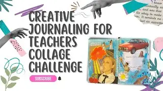 Creative Journaling Challenge Collage