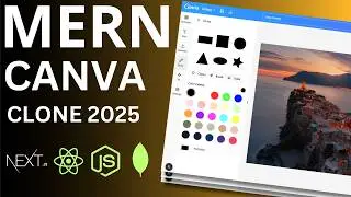 MERN Stack Canva Clone : Next.js, React, Fabric.js, Auth V5, Tailwind, Microservices, MongoDB