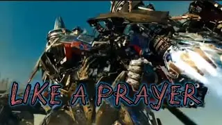 Like a prayer optimus primal vs megatron and the fallen