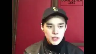 [ENG SUB] 160127 Dean's 2nd Facebook Chat 2/3