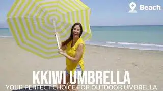 ঝড় - বৃষ্টি - গরম - তাপ - উষ্ণতা - গ্রীষ্ম I KKIWI UMBRELLA - OUTDOOR UMBRELLA I BEACH UMBRELLA