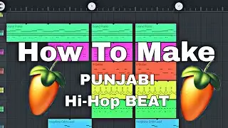 How To Make A | Punjabi Hip - Hop Beat | Fl Studio Mobile | 