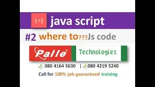where to write javascript code in html