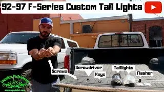 Fix-it Friday: 1992-1997 Ford F-Series Taillight and LED Bulb Install(Bronco, F150, F250, F350)