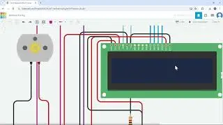 Automated Plant Watering System on tinkercad